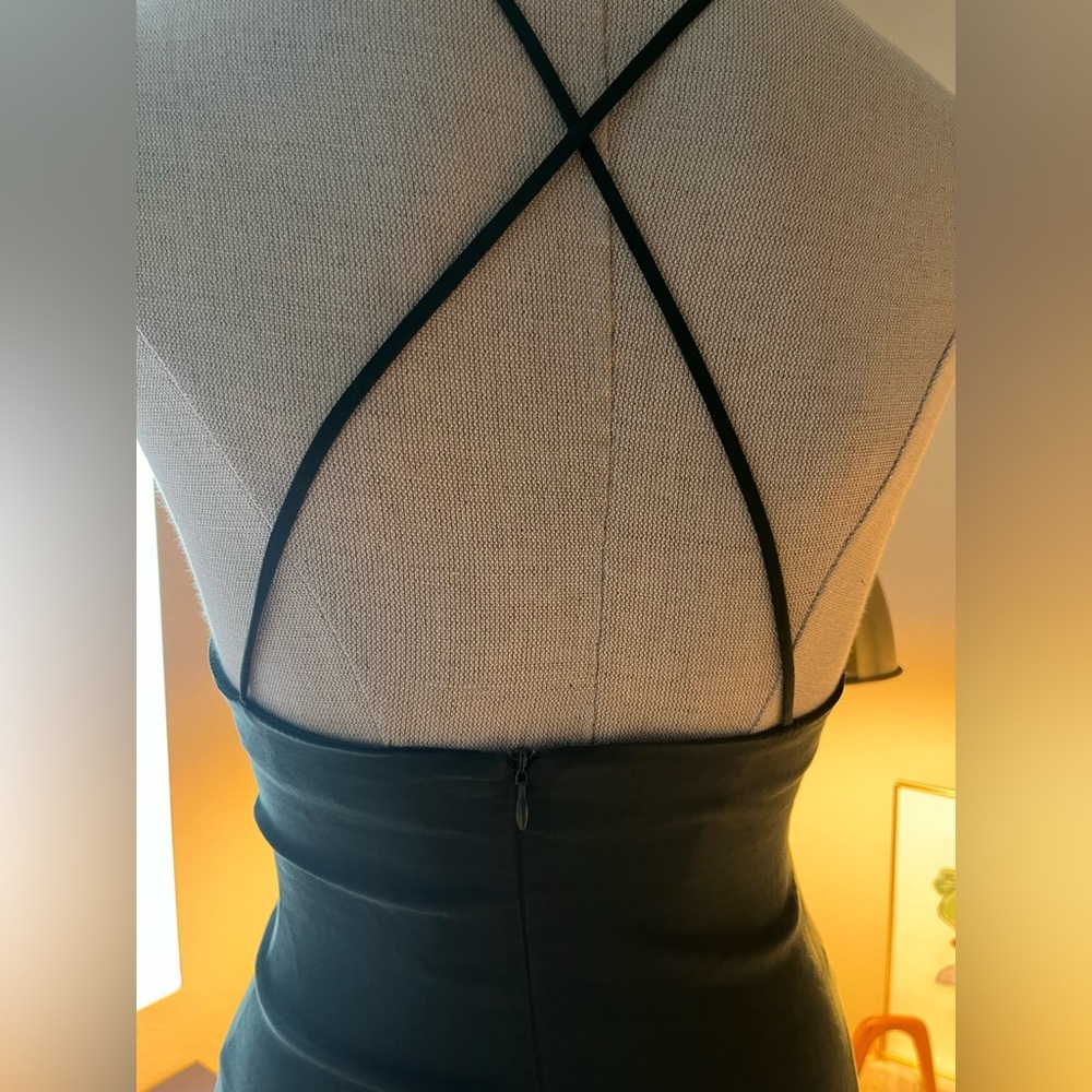 ZARA mini dress size small ! Green color - Picture 5 of 7